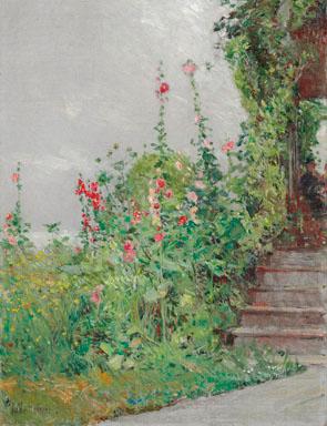 Celia Thaxter Garden,, Childe Hassam